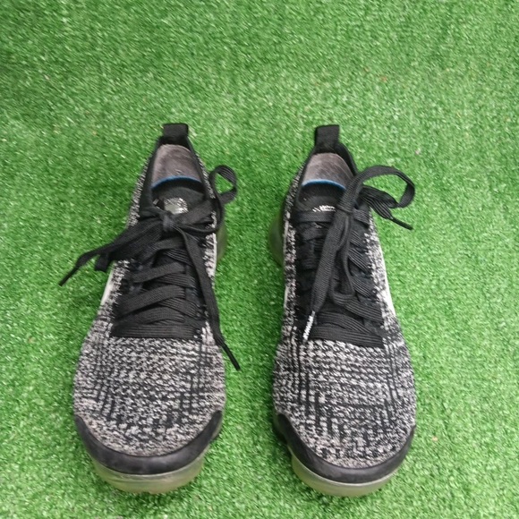 Nike Air Vapormax Flyknit 3 Triple Black Grey Women’s Size 5.5 AJ6910-002 - Picture 4 of 8